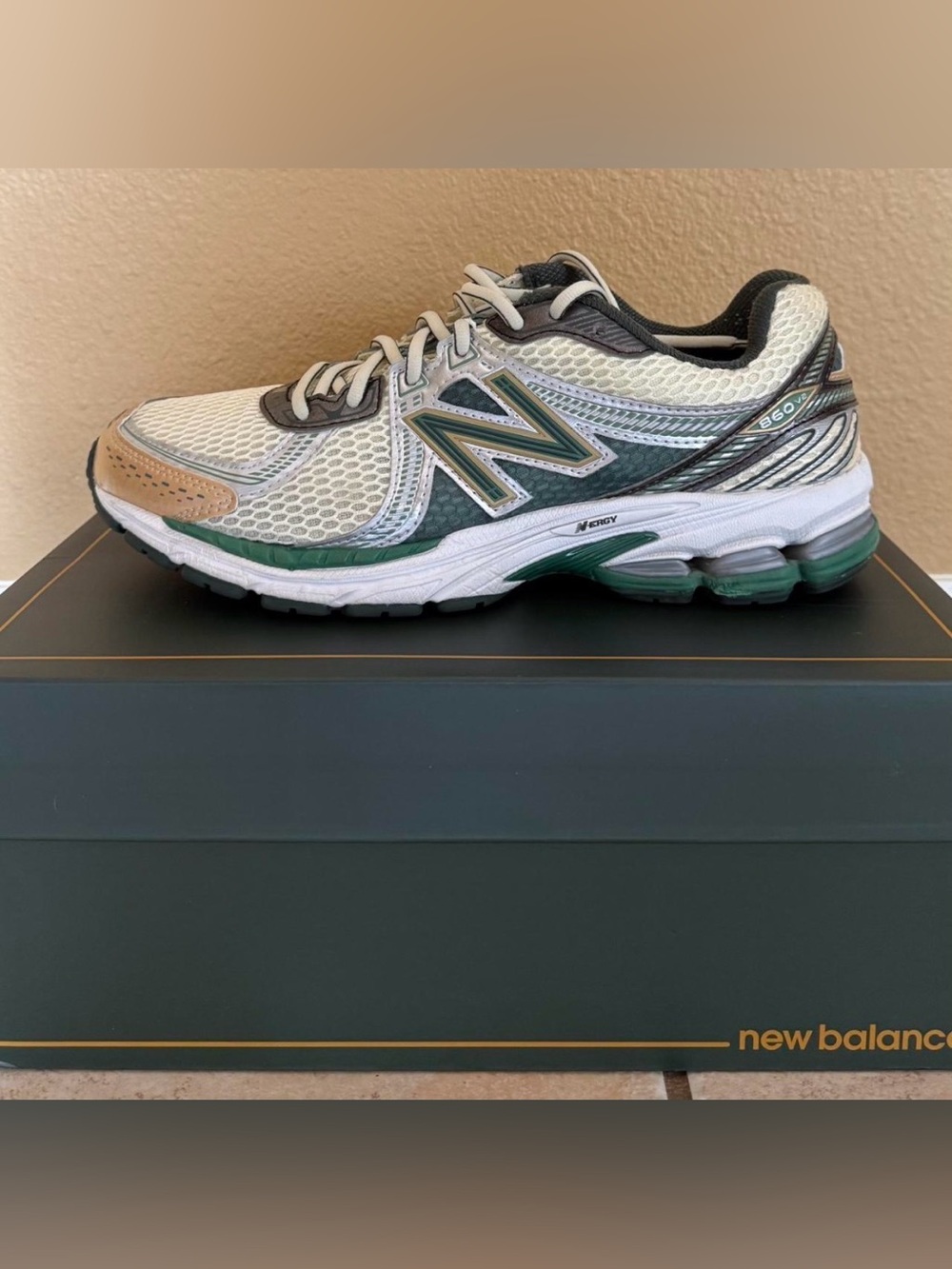 New Balance Aimé Leon Dore 860v2 ML860AL2  Green ALD 9 w/ Extra Laces & Dust Bag